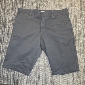 Old Navy Men's Charcoal Flat Front Shorts